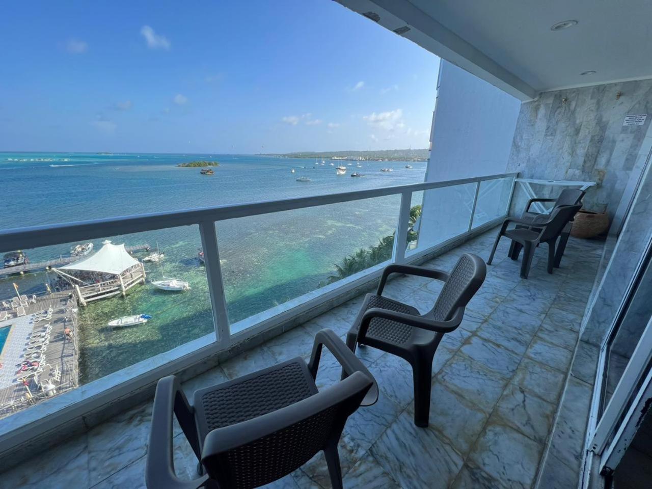 Apartamentos Con Playa Privada Y Vista Al Mar San Andrés المظهر الخارجي الصورة