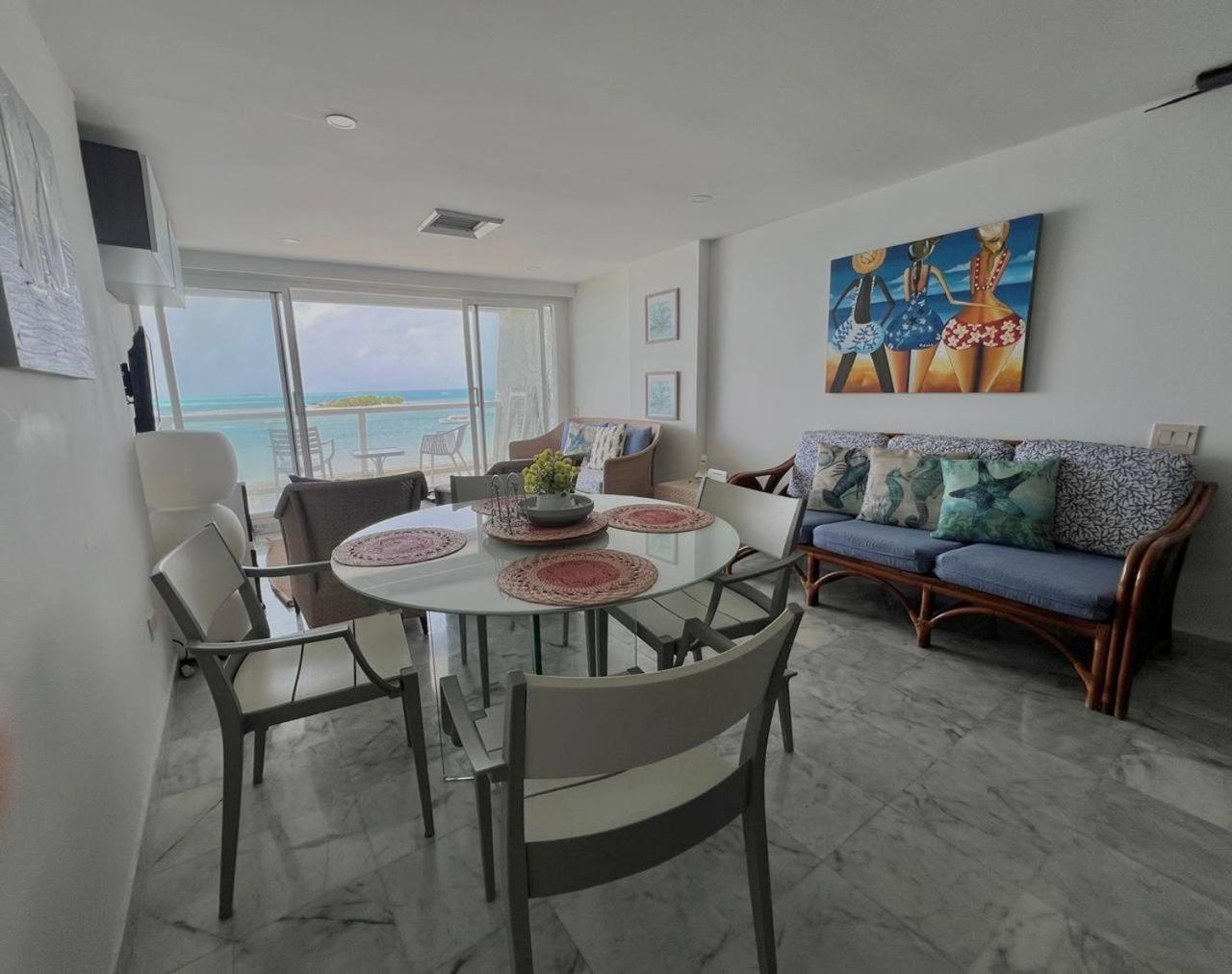 Apartamentos Con Playa Privada Y Vista Al Mar San Andrés المظهر الخارجي الصورة